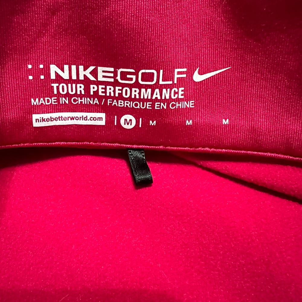 Nike - Golf Tour Performance Long Sleeve Shirt - Raspberry - M - Picture 3 of 5